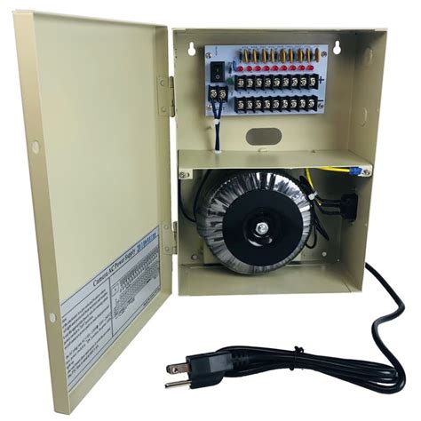 security camera distribution box|24v security camera power box.